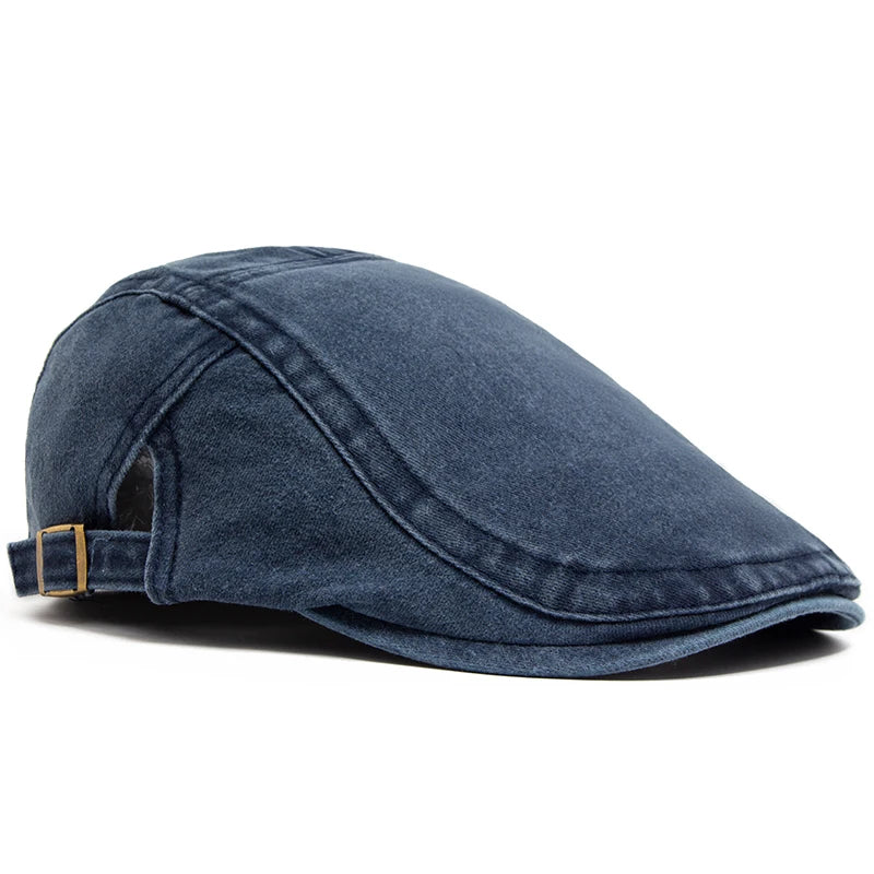 Solid Cotton Ivy Cap | Classic Vintage Flat Cap | Urban Caps NZ