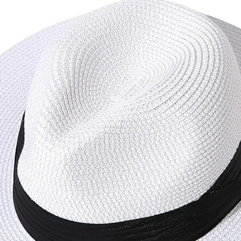 Kingston XL Straw Panama Hat – UPF 50+ Wide Brim Summer Sun Hat (61-63cm)