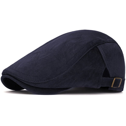 Strasbourg Premium Artist Beret in Navy Blue