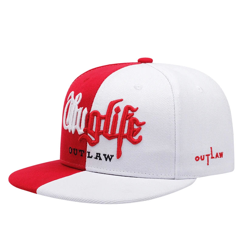 The Ladbroke | Thug Life Embroidery Unisex Snapback Cap | Urban Caps NZ