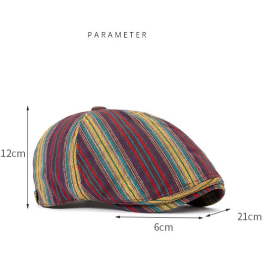 Cordoba Striped Artist Beret