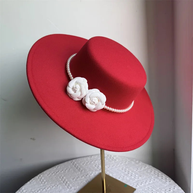 Chantilly Wide-Brim Felt Fedora