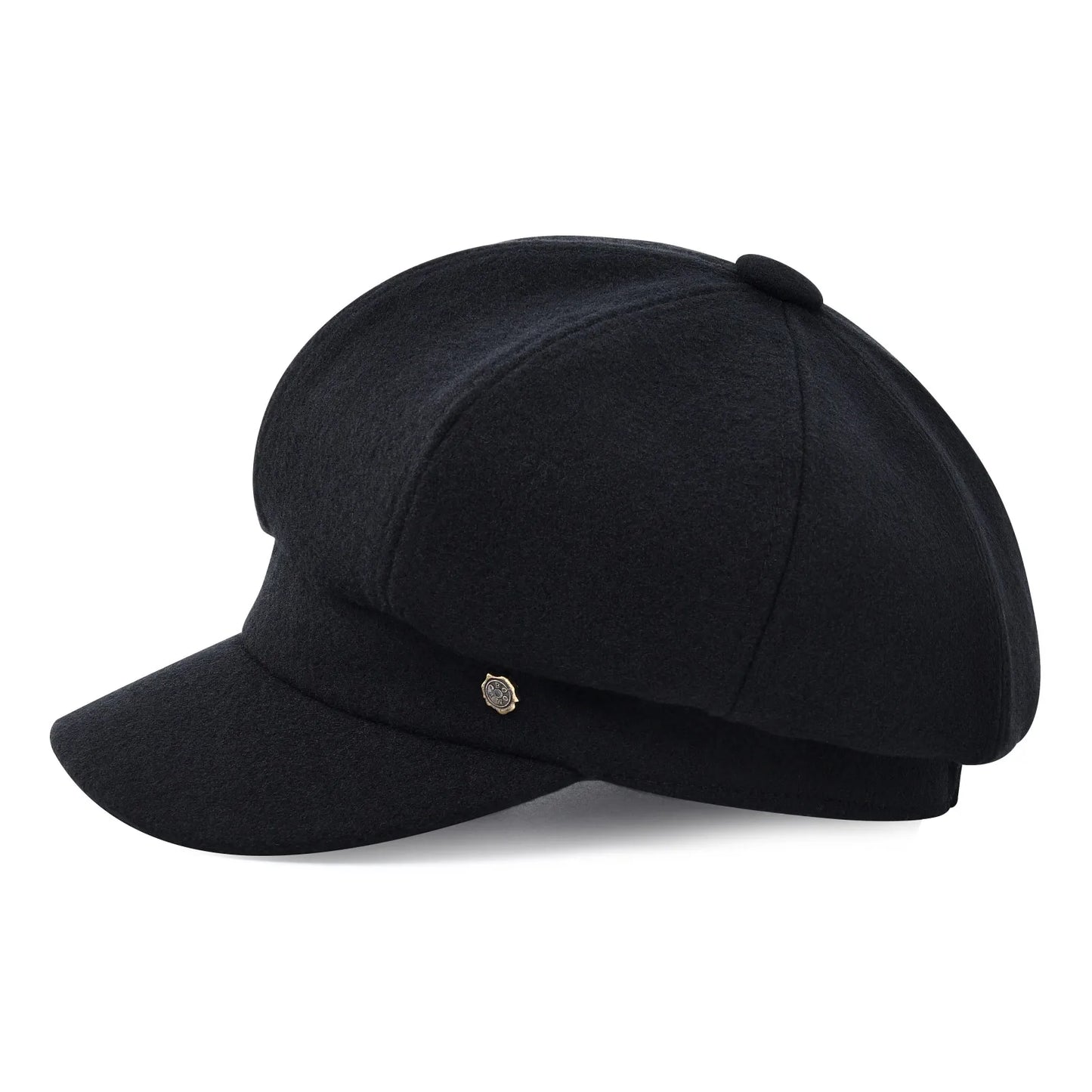 The Fiorentina | Women's Wool Tweed 8-Panel Newsboy Cap | Urban Caps NZ