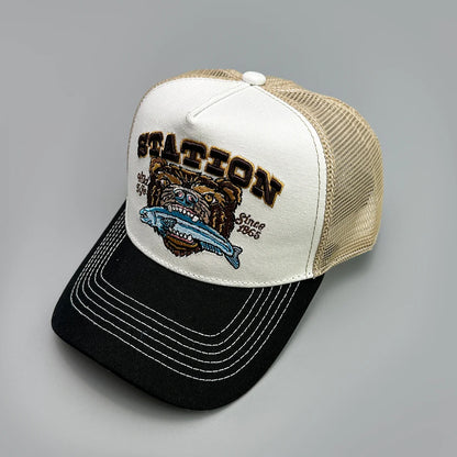 Yellowstone Wildlife Embroidered Cap in Lm