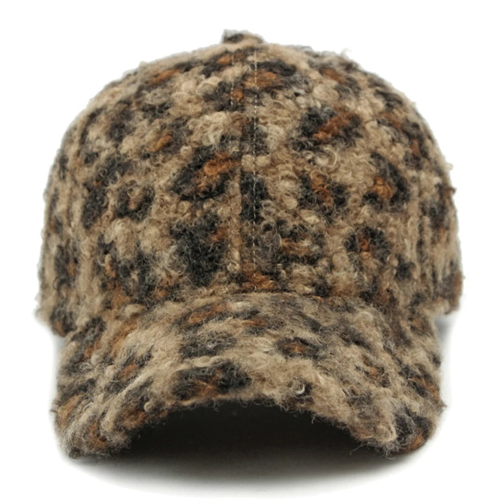 Savoy Leopard-Print Baseball Cap