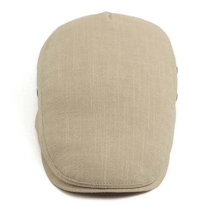 Breathable Linen Ivy Cap | Milan Driving Flat Cap | Urban Caps NZ