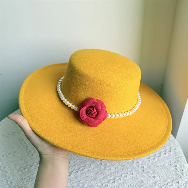 Chantilly Wide-Brim Felt Fedora