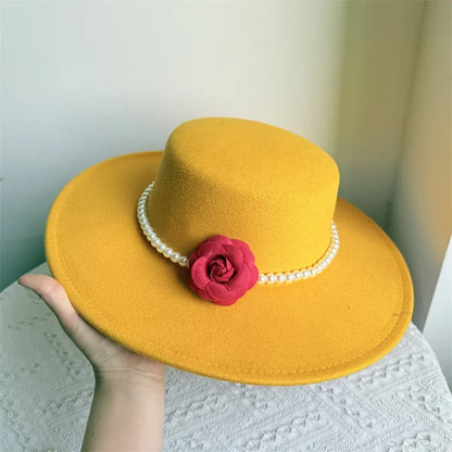 Chantilly Wide-Brim Felt Fedora