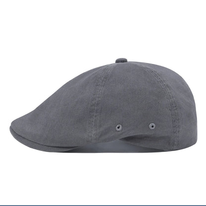 The Thurles | Men's Washed Cotton 6-Panel Button Hunting Cap | Urban Caps NZ