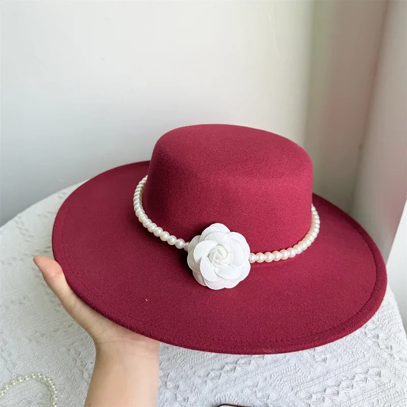 Chantilly Wide-Brim Felt Fedora