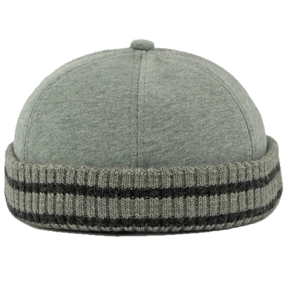 Anchorage Knitted Trapper Beanie in Gray