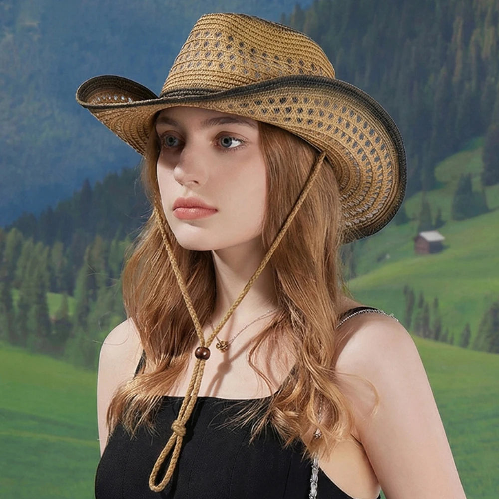 Matlock Wide-Brim Straw Hat