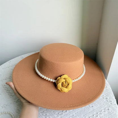 Chantilly Wide-Brim Felt Fedora