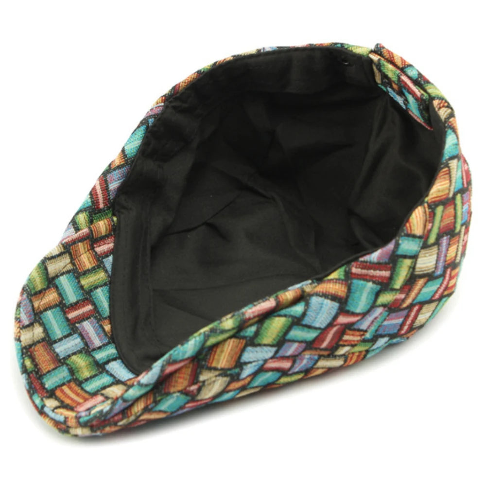 Granada Plaid Artist Beret