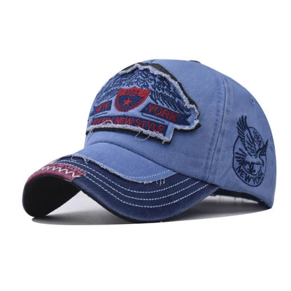 Pentagram Letter Embroidered Baseball Cap | Summer Sports Cap | Urban Caps NZ