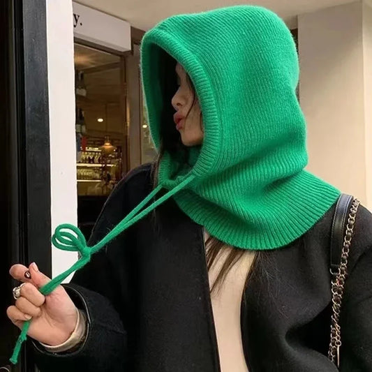 Alpine Knitted Balaclava Hood