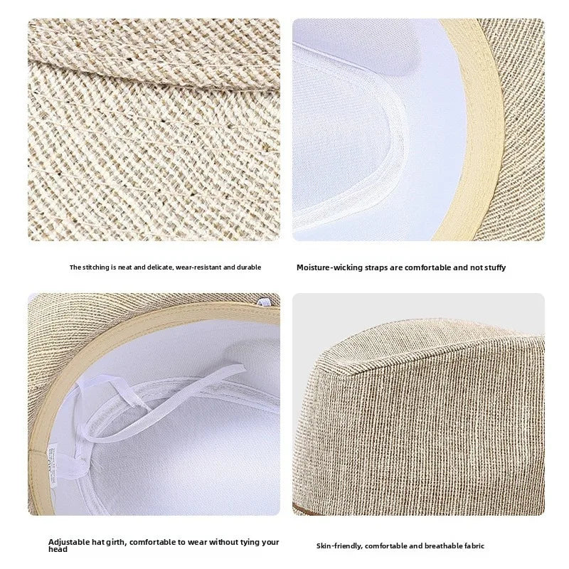 Torquay Curled-Brim Sun Hat