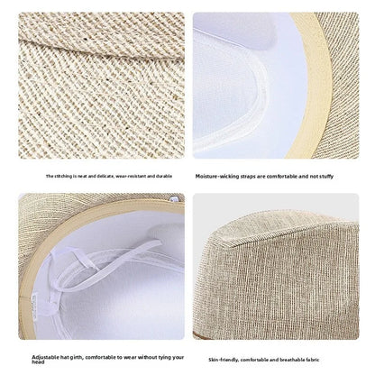 Torquay Curled-Brim Sun Hat