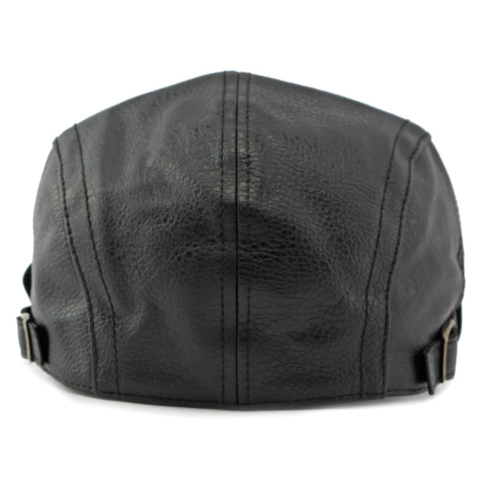 Avignon Faux Leather Ivy Cap