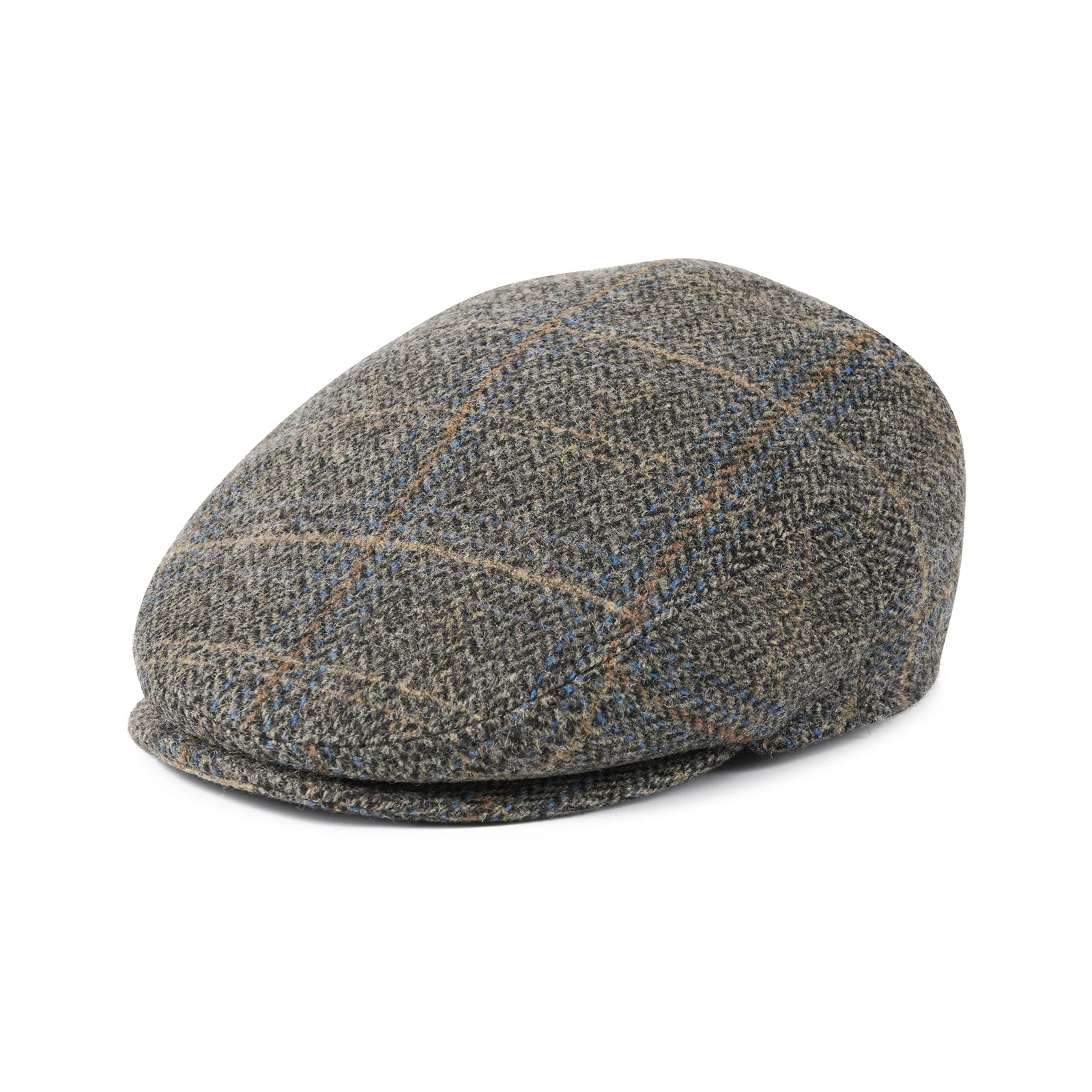 The Donegal | Men's Wool Blend 8-Panel Tweed Newsboy Cap | Urban Caps NZ