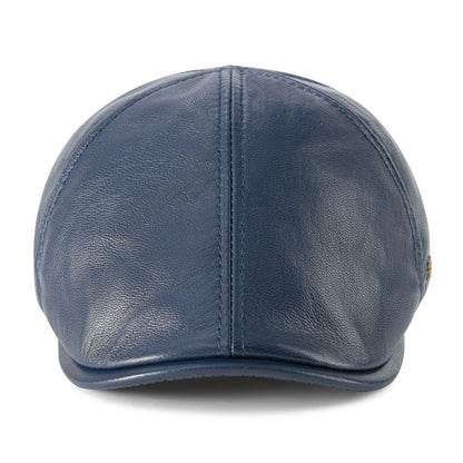 The Piccadilly | Men's Lambskin Leather 6-Panel Ivy Newsboy Cap | Urban Caps NZ