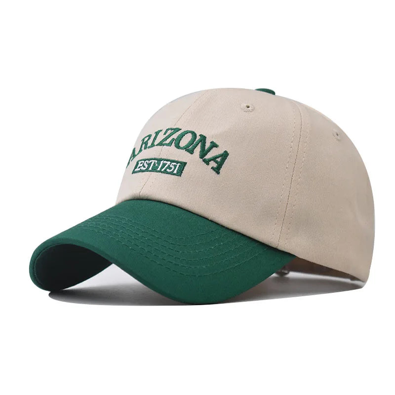 Print Letter Cotton Baseball Cap | Summer Sports Cap | Urban Caps NZ