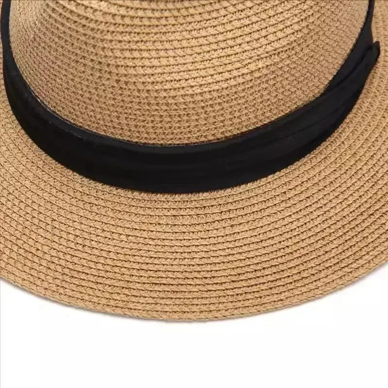 Kingston XL Straw Panama Hat – UPF 50+ Wide Brim Summer Sun Hat (61-63cm)