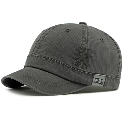 Keswick 6-Panel Cotton Cap in Gray