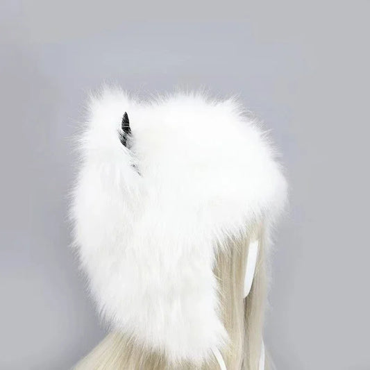 Whimsy Fox Ear Plush Beanie