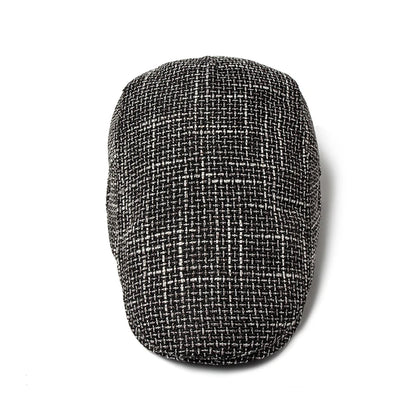 Classic Linen Duckbill Ivy Cap | Summer Flat Cap | Urban Caps NZ