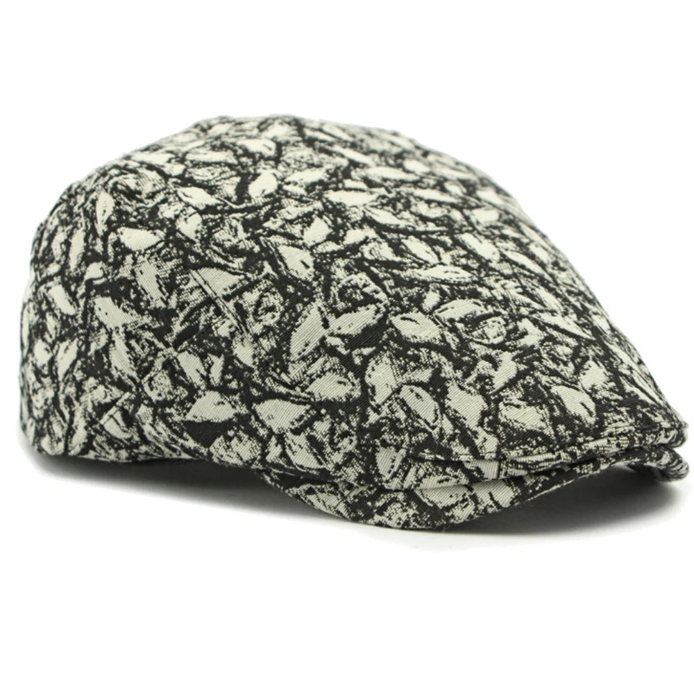 Bath Print Ivy Beret