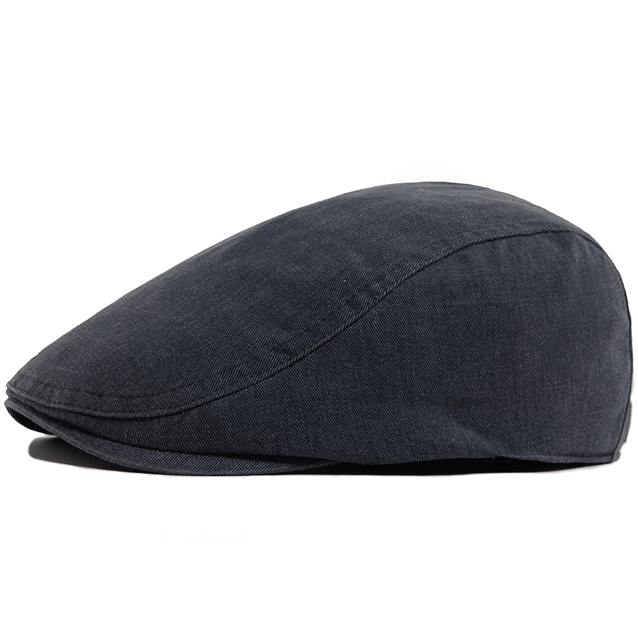 Washed Cotton Ivy Cap | Versatile Country Flat Hat | Urban Caps NZ