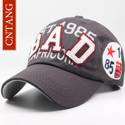Big Letter Embroidered Baseball Cap | Casual Sports Cap | Urban Caps NZ