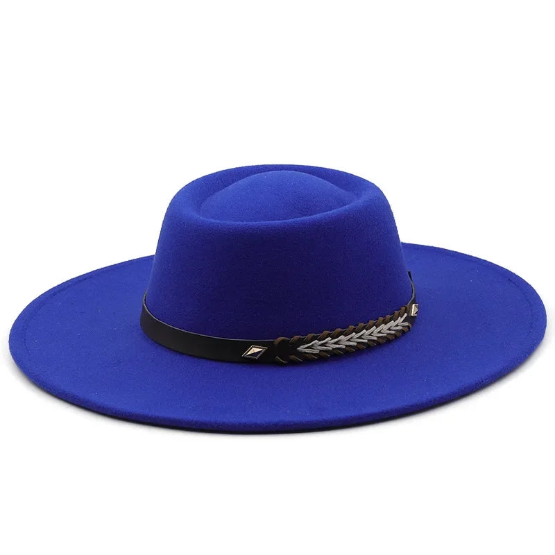 Kingsman Wide-Brim Pork Pie Hat