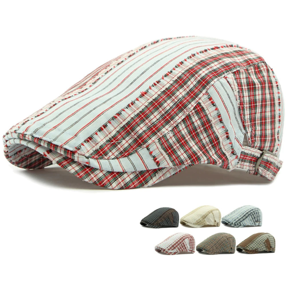Colchester Plaid Artist Beret