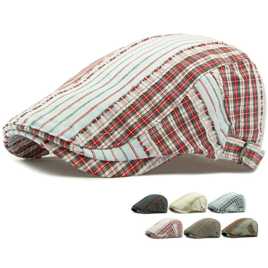 Colchester Plaid Artist Beret