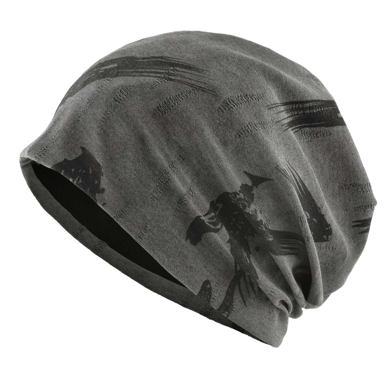 The Bonnet | Letter Print Slouchy Loose Beanie Cap | Urban Caps NZ