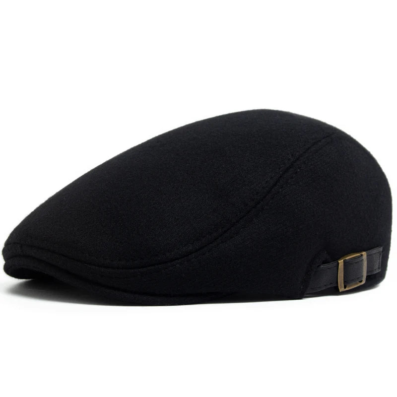 Striped Wool Velvet Ivy Cap | Premium Highland Flat Cap | Urban Caps NZ