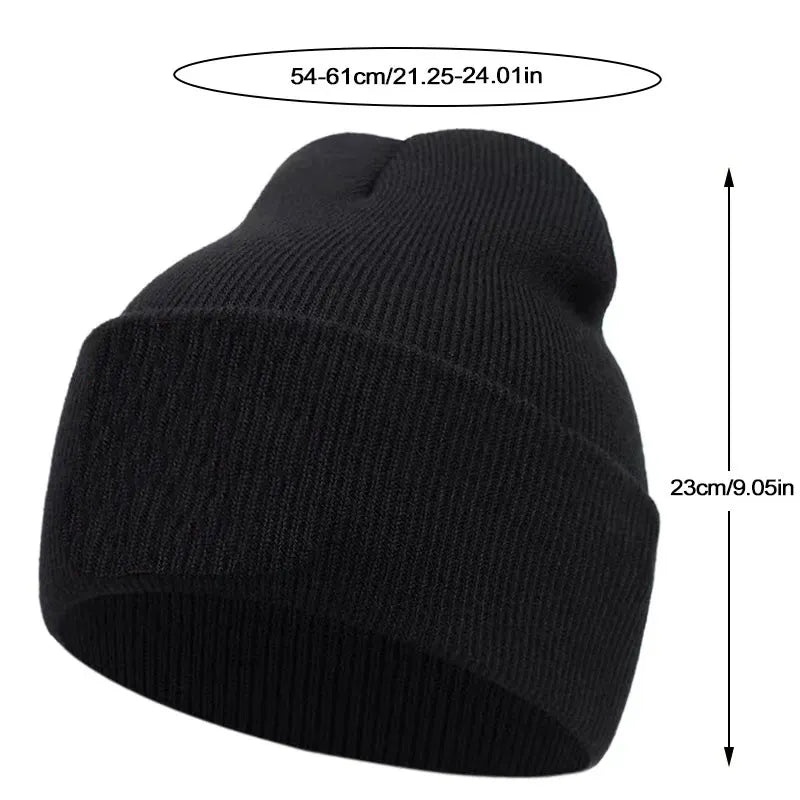 The Moorland | Simple Camouflage Wool Knitted Beanie | Urban Caps NZ
