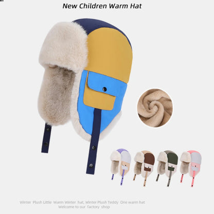 Little Explorer Patchwork Trapper Hat