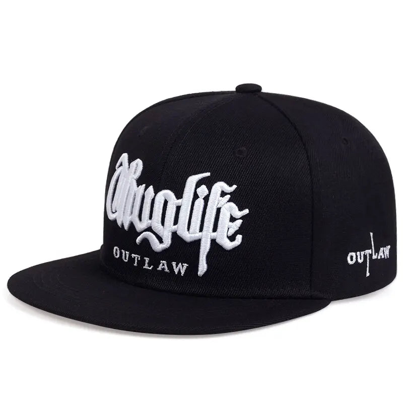 The Hackney | Street Life Embroidery Adjustable Snapback Cap | Urban Caps NZ