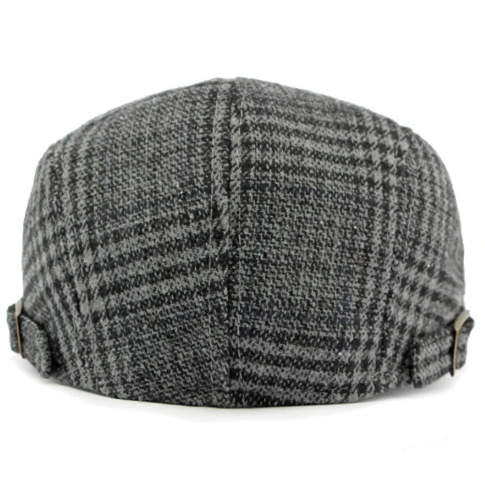 Reading Plaid Artist Beret
