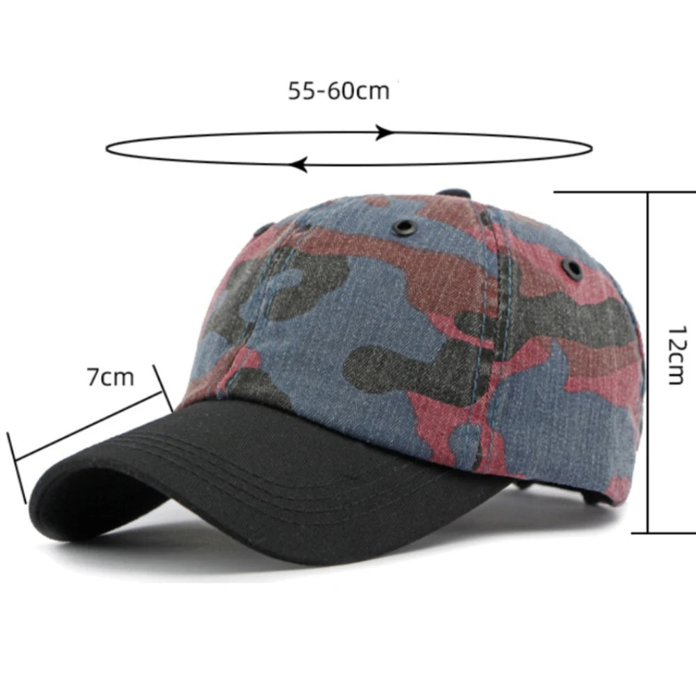 Brixton Camouflage Baseball Cap