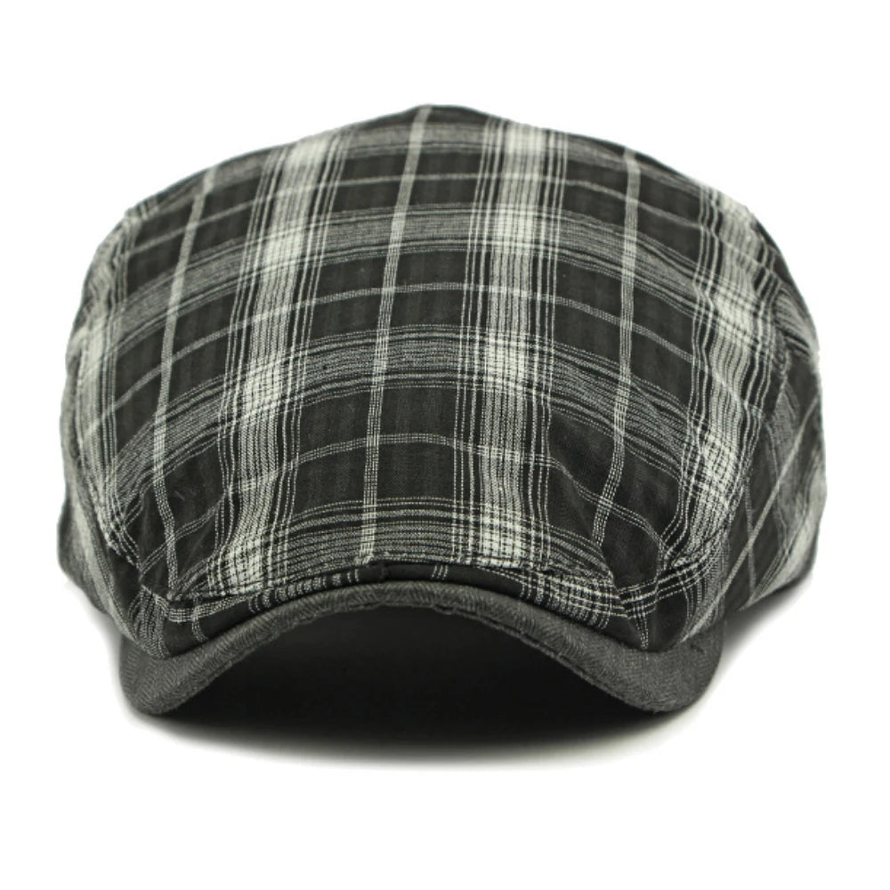 Assisi Plaid Artist Beret