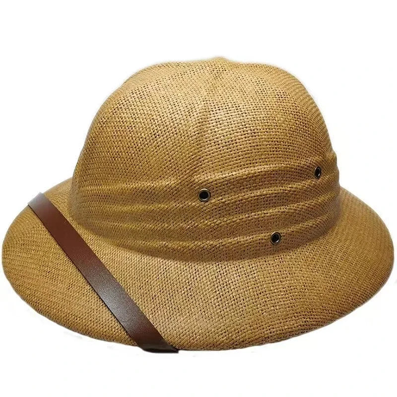 Ranger Straw Jungle Hat in Khaki