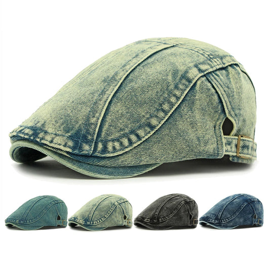 Bologna Denim-Style Beret