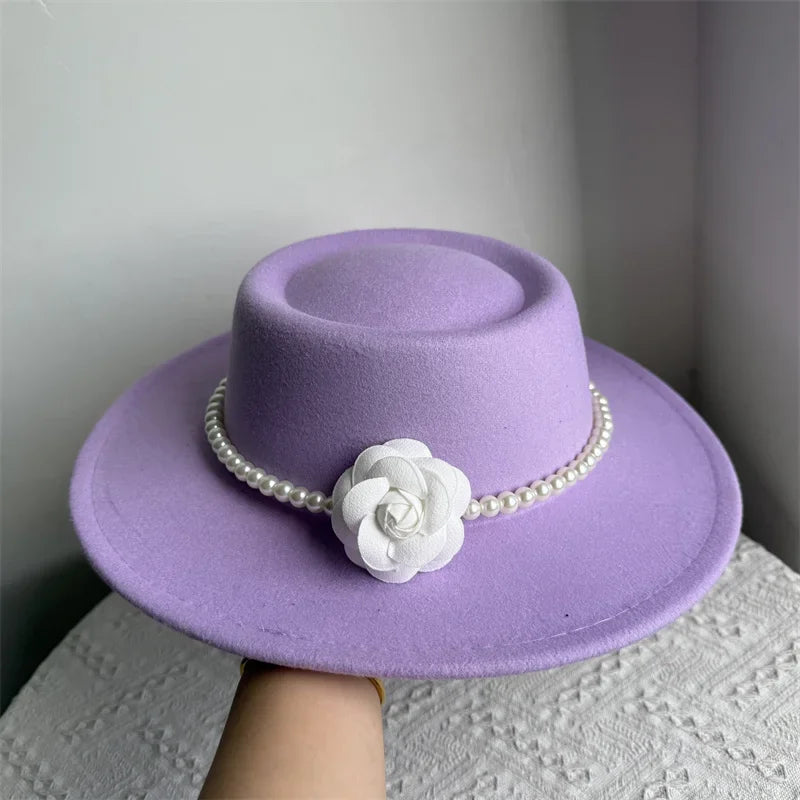 Chantilly Wide-Brim Felt Fedora