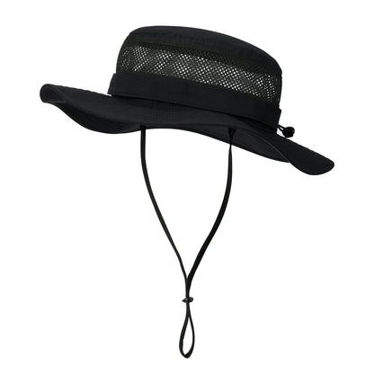 The Tasman | Men's Wide Brim Mesh Sun Hat | Urban Caps NZ