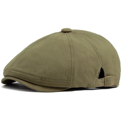 Classic Cotton Newsboy Cap | Daily Wear British Cap | Urban Caps NZ