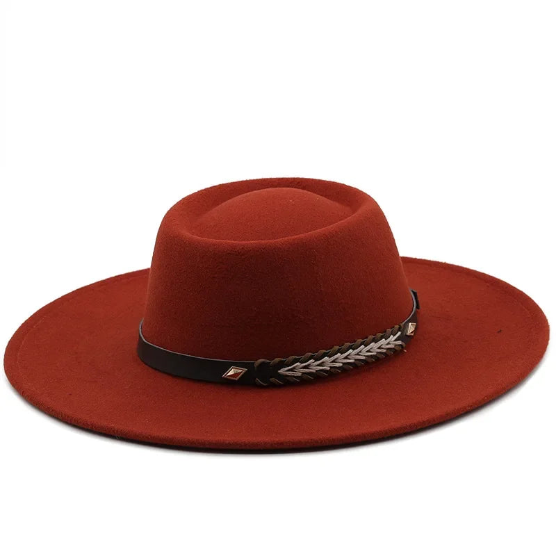 Kingsman Wide-Brim Pork Pie Hat
